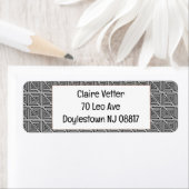 Art Deco Mazes Etiket (Insitu)