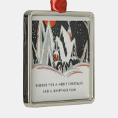  art deco metalen ornament (Rechts)