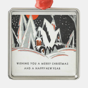  art deco metalen ornament