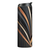 Art Deco Metallic Geometric Elegance