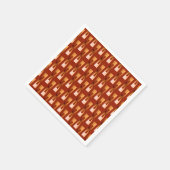 Art Deco Metallic Geometric - Koper en Rust Servet (Hoek)
