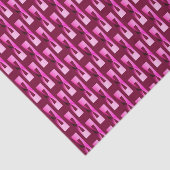 Art Deco Metallic Geometric - Orchid en Paars Tissuepapier (Detail)