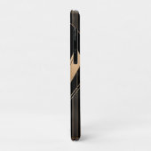 Art Deco Metallic Geometrische Elegantie Case-Mate iPhone Case (Achterkant/links)