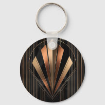 Art Deco Metallic Geometrische Elegantie