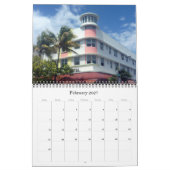 Art Deco Miami 2026 Kalender (Feb 2027)