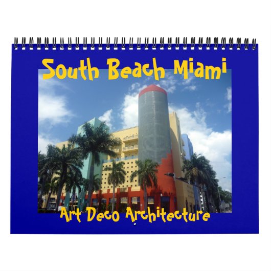 Art Deco Miami 2026 Kalender (Hoes)