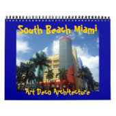 Art Deco Miami 2026 Kalender (Hoes)