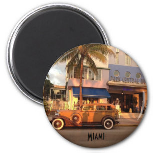 Art Deco Miami Beach Magneet