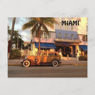 Art Deco Miami Briefkaart