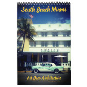 art deco miami kalender (Hoes)