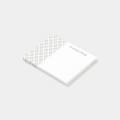 Art Deco Mini Stars Aangepaste notities Post-it® Notes (Schuin)