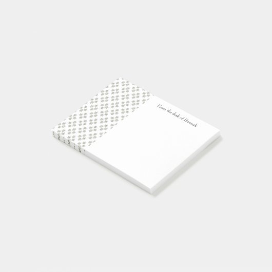 Art Deco Mini Stars Aangepaste notities Post-it® Notes (Schuin)