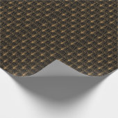 Art Deco, minimalistisch patroon. Cadeaupapier (Hoek)
