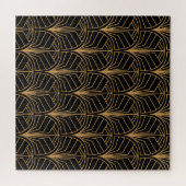 Art Deco,  minimalistisch patroon. Legpuzzel (Horizontaal)