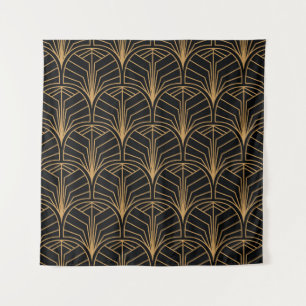 Art Deco,  minimalistisch patroon. Wandkleed
