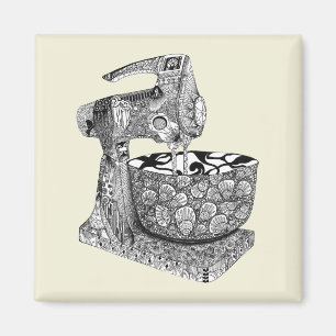 art deco mixer magnet
