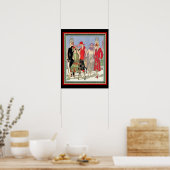 Art Deco Mode Design Poster 16 x 20 (Keuken)