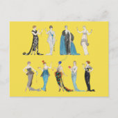  Art Deco Mode - George Barbier Briefkaart (Voorkant)