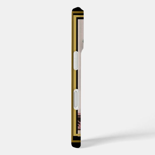 Art Deco Mode Lady iPhone / iPad case (Achterkant / Rechts)