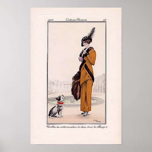 Art Deco Mode Poster (Voorkant)