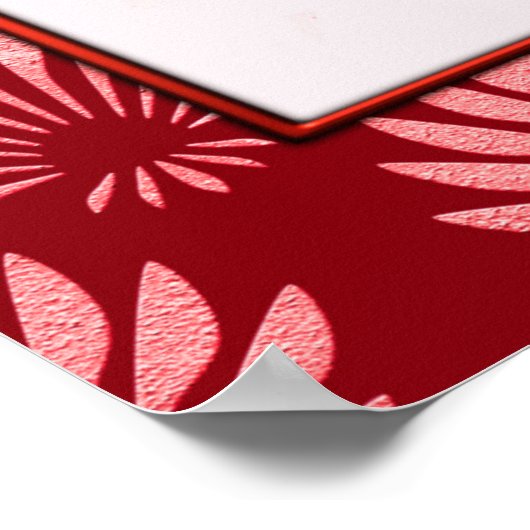 Art Deco  Mode Poster (Hoek)