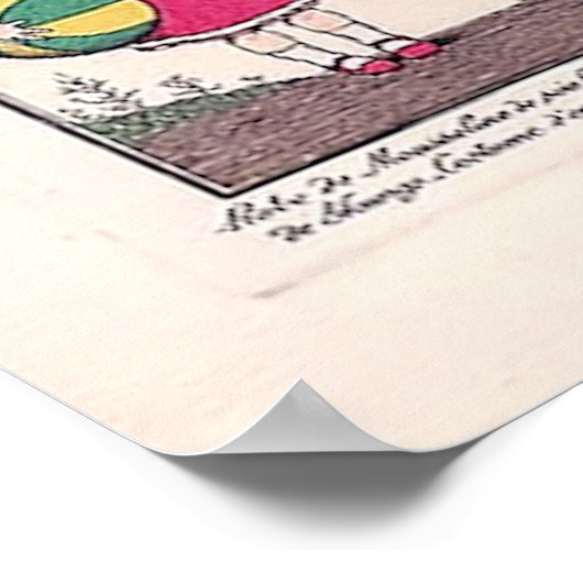 Art Deco Mode Poster (Hoek)