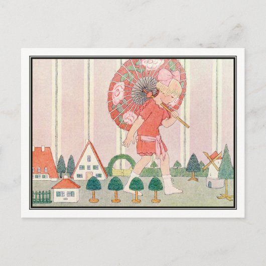 Art Deco Model City door H. Willebeek Le Mair Briefkaart (Voorkant)