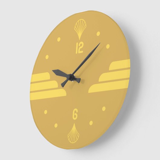 Art Deco Modern Grote Klok (Hoek)