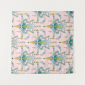 Art deco modern pattern graphic ornament. Abstract Wandkleed (Voorkant (horizontaal))