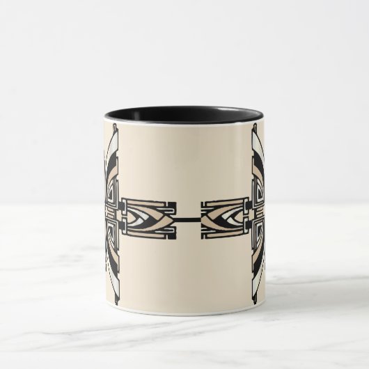 Art Deco Mok (Midden)