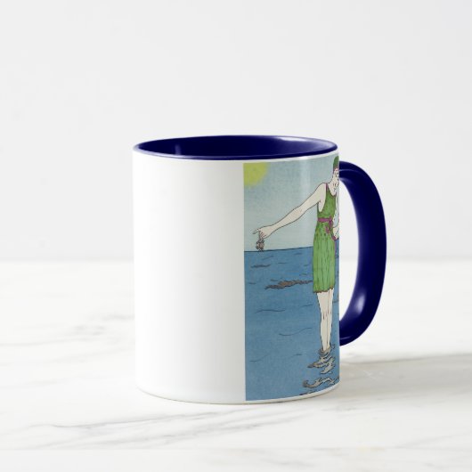 Art Deco-Mok Mok (Voorkant rechts)