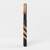Art Deco Monogram Cirkel Naam Design Case-Mate iPhone Case (Achterkant/rechts)