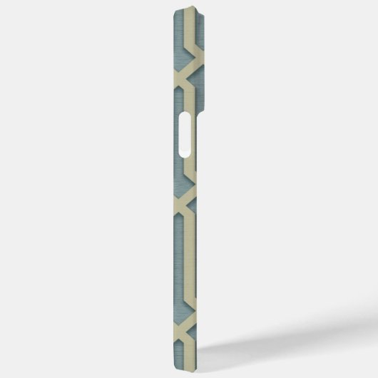 Art Deco Monogram Initiaal iPhone / iPad hoesje (Achterkant / Rechts)