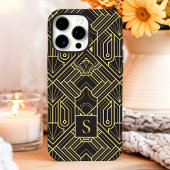 Art Deco Monogram iPhone Hoesje