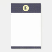 Art Deco Monogram Post-it® Notes (Voorkant)