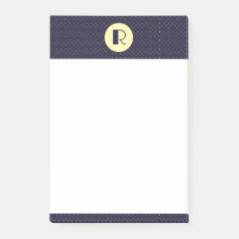 Art Deco Monogram Post-it® Notes