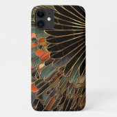 Art Deco Moody Fan Case-Mate iPhone Case (Achterkant)