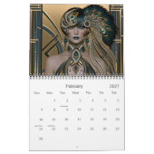 Art Deco Mooie Flappers Kalender (Feb 2027)