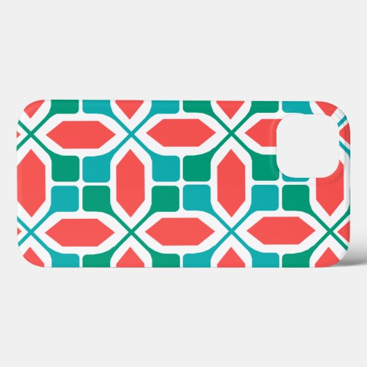 Art Deco Mosaic Case-Mate iPhone Case (Achterkant (horizontaal))