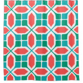 Art Deco Mosaic Douchegordijn (Voorkant)