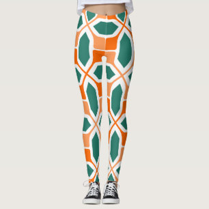 Art Deco Mosaic Leggings