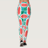 Art Deco Mosaic Leggings (Achterkant)