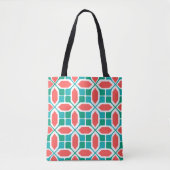 Art Deco Mosaic Tote Bag (Voorkant)