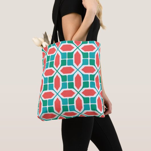 Art Deco Mosaic Tote Bag (Dichtbij)