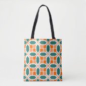 Art Deco Mosaic Tote Bag (Voorkant)