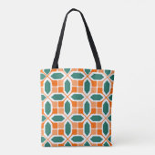 Art Deco Mosaic Tote Bag (Achterkant)
