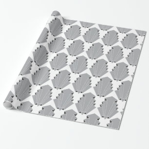 Art Deco Motif-patroon Cadeaupapier