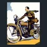 Art Deco Motorbyke Print<br><div class="desc">Art Deco Motorbyke Print</div>