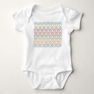Art Deco Mountains Romper