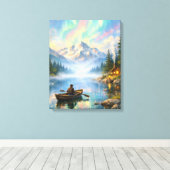 Art & déco murale  canvas afdruk (Insitu (Houten vloer))